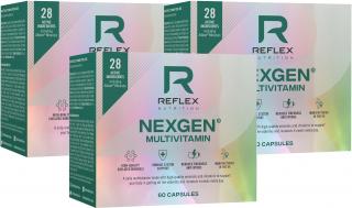 Reflex Nexgen® Multivitamín 2+1, 60 kapsúl