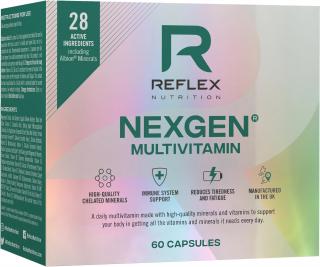 Reflex Nexgen® Multivitamín, 60 kapsúl