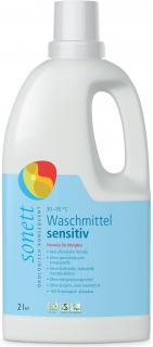 SONETT Prací gél na biele a farebné oblečenie - Sensitive, 2 l