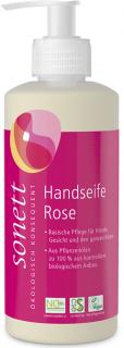 SONETT Tekuté mydlo na ruky s dávkovačom, Rose, 300 ml