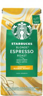 Starbucks Espresso Blonde Roast, zrnková káva, 100% Arabica, 200 g