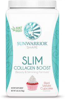 Sunwarrior Slim Collagen Boost, Red Velvet Cupcake, 750 g