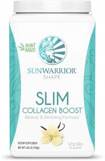 Sunwarrior Slim Collagen Boost, Vanilka, 750 g