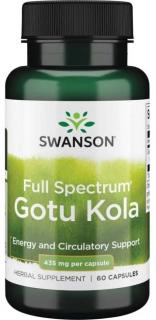 Swanson Gotu Kola, 435 mg, 60 kapsúl