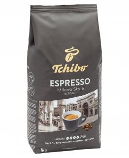Tchibo Espresso Milano Style, zrnková káva, Arabica a Robusta, 1 kg