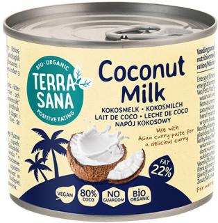 TerraSana Bio Kokosové mlieko 80%, 200 ml