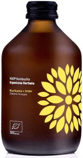 Vigo BIO kombucha kurkuma a zázvor, 330 ml
