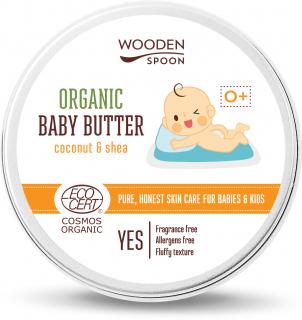 Wooden Spoon Detské telové maslo, 100 ml