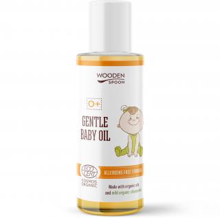 Wooden Spoon Detský jemný a masážny olej, 100 ml