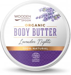 Wooden Spoon Telové maslo Levanduľové noci, 100 ml