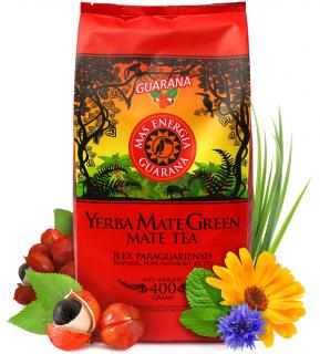 Yerba Mate Green MAS ENERGIA GUARANA - 400 g