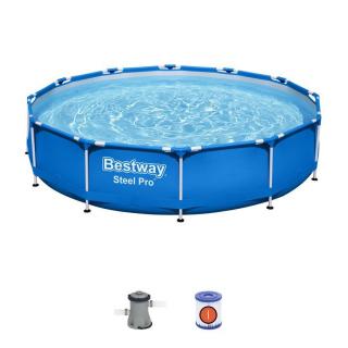 Bazén Bestway® Steel Pro™, 56681, kartušová filtrácia, 366x76 cm