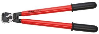 Nožnice káblové KNIPEX 95 17 500, kliešte, 500 mm, do 27mm/150mm2, pakove, VDE