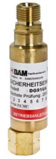 Predloha Messer 0.463.374, DG91UA • G1/2  RH, Oxy, 15bar