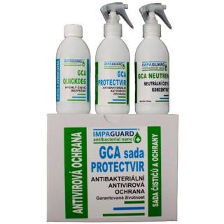 Antivirová a antibakteriální ochrana Sada Protectvir 90 dní- dezinfekce ploch (Dlouhodobá dezinfekce povrchu sada)