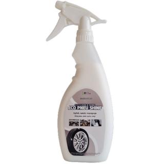 ECO PNEU SHINE- 500 ml (Oživovač, čistič a impregnácia pneu, gúm a plastov, Cocpit spray s príjemnou vôňou)