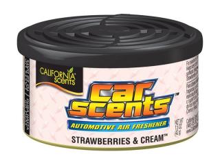 Jahody so šľahačkou (California Scents Car Scents Jahody so šľahačkou 42 g)