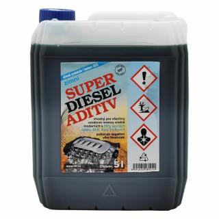 VIF super diesel aditív zimní 5l - aditíva do nafty  (VIF aditiva do nafty zimní)