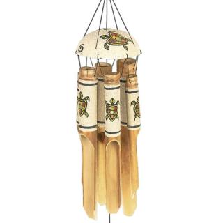 Bambusová zvonkohra Korytnačka 40cm (veterná zvonkohra)