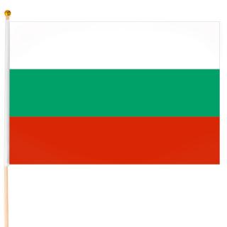 Bulharsko vlajka malá (Vlajka Bulharska - 100% polyester, rozmery (Š x V) - 45x30cm)