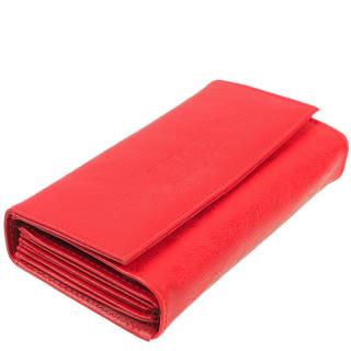 Červená peňaženka (Červená čašnícka peňaženka pre ženy)