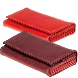Dámska peňaženka červená Wild (Peňaženky pre ženy Farba bordová a červená)