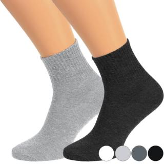Dámske bavlnené ponožky 3páry Natural (Lacné ponožky pre ženy)