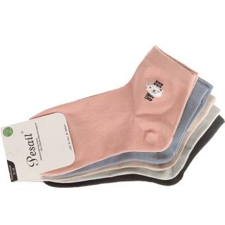 Dámske členkové ponožky Panda Bavlna 5 párov (Bavlnené ponožky pre ženy)