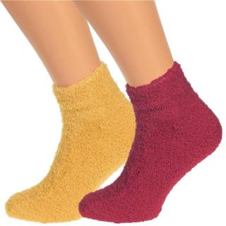 Dámske froté ponižky 3páry Mix Farba (Froté ponožky pre ženy Balenie 3 páry)
