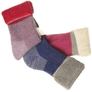 Dámske Froté ponožky 3ks Bambus Classic Color AMZF (Bambusové ponožky pre ženy  No.PB726 Bal. 3 páry)