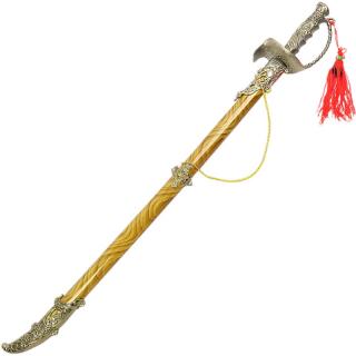 Dekoračný meč s puzdrom orientálny (Dekoračná šabľa)