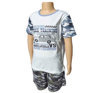 detská letná súprava Sunsea VS biela (šortky a tričko pre veľkosti 98 až 134 z army shopu nitra tifantex)