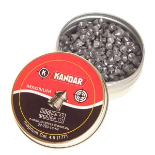 Diabolky Kandar 4,5mm 500ks (Kvalitné diabolky do vzduchovky)