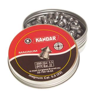 Diabolky Kandar 5,5mm 200ks (Kvalitné diabolky do vzduchovky, super cena)