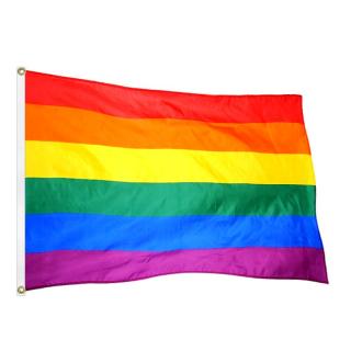 Dúhová vlajka LGBT veľká 150x90cm (LGBTQ vlajka)