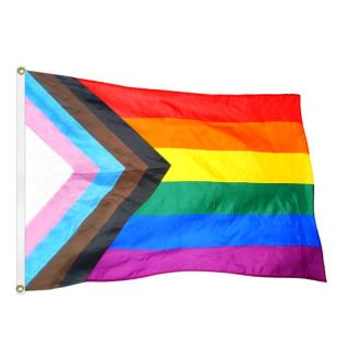 Dúhová vlajka LGBTI veľká 150x90cm (LGBTI zástava)