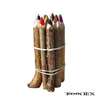 Farbičky drevené Klasik 11 ks (originálne ekologické farebné ceruzky)
