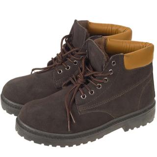 Farmárky zimné hnedé Pracovná obuv (Zimná pracovná obuv zateplená)