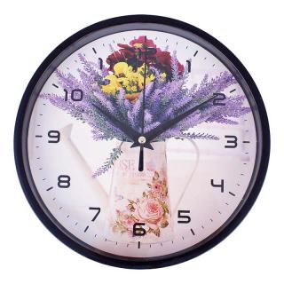 Hodiny na stenu Lavender Krhla (Nástenné hodiny vintage)