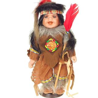 Indiánska bábika Chepi (bytová dekorácia (Chepi - v prekl.  víla ))
