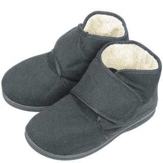 Kapce na zimu pánske šedé (zimná obuv pánska)