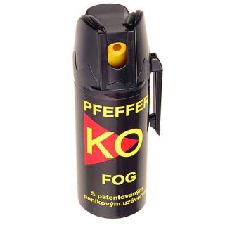 Kaser KO FOG Pfeffer 50ml slzný sprej (hmlový slzák s patentovaným panikovým uzáverom)
