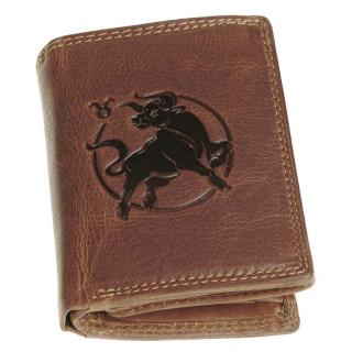 Kožená peňaženka Zverokruh Býk (Lacná kožená pánska peňaženka )