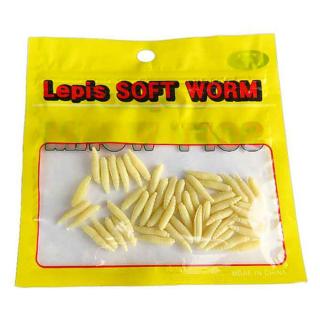 LEPIS BAITS ARF-3205 Worms White 50ks 15mm