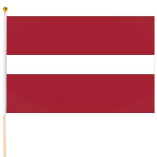 Lotyšsko vlajka malá (Vlajka Lotyšska, rozmery 450 x 300 mm, materiál polyester)