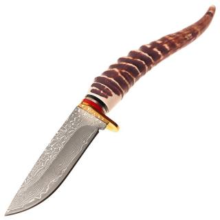 Lovecký nožík PD Paroh Damašk imitácia (lovecké nože a dýky na predaj)