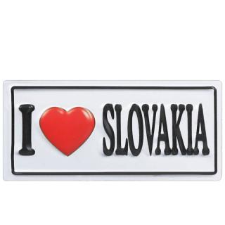 Magnetka I Love Slovakia (slovenský suvenír)