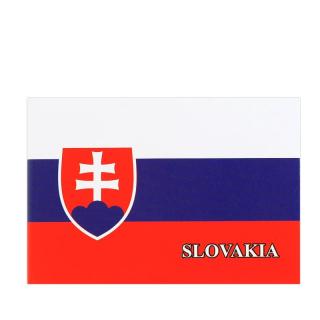 Magnetka Slovenská Vlajka 8x6cm (Slovenské suveníry Magnetky Slovakia)
