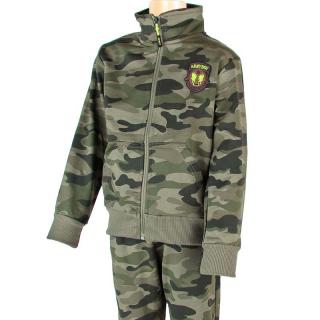 Maskáčová súprava detská khaki (Teplákový komplet pre deti)
