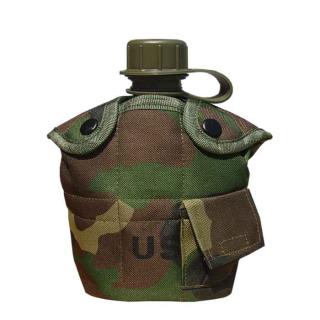 Military Outdoor Flask Woodland 1000ml
